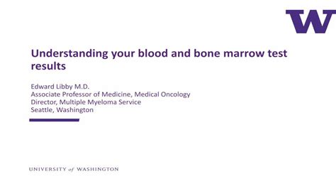 understanding bone marrow biopsy results|Understanding your blood and bone marrow test results.